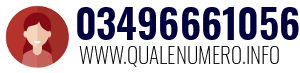 Numero di telefono 03496661056 03496661056