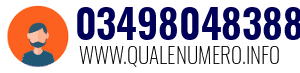 Numero di telefono 03498048388 03498048388
