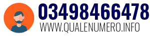 Numero di telefono 03498466478 03498466478
