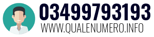 Numero di telefono 03499793193 03499793193