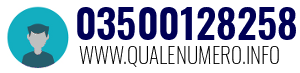 Numero di telefono 03500128258 03500128258