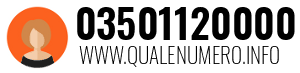 Numero di telefono 03501120000 03501120000