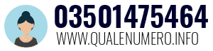 Numero di telefono 03501475464 03501475464