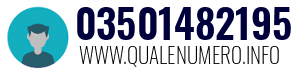 Numero di telefono 03501482195 03501482195