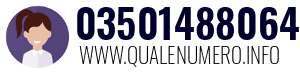 Numero di telefono 03501488064 03501488064