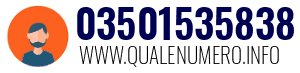 Numero di telefono 03501535838 03501535838