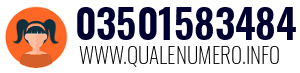 Numero di telefono 03501583484 03501583484