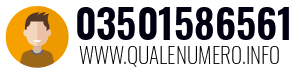 Numero di telefono 03501586561 03501586561