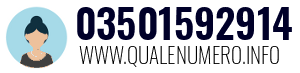 Numero di telefono 03501592914 03501592914
