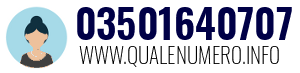 Numero di telefono 03501640707 03501640707