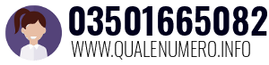 Numero di telefono 03501665082 03501665082