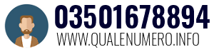 Numero di telefono 03501678894 03501678894