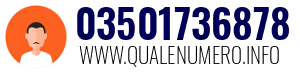 Numero di telefono 03501736878 03501736878