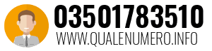 Numero di telefono 03501783510 03501783510