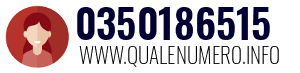 Numero di telefono 0350186515 0350186515