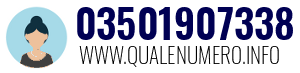 Numero di telefono 03501907338 03501907338