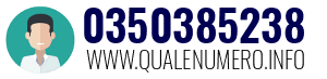 Numero di telefono 0350385238 0350385238