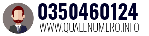 Numero di telefono 0350460124 0350460124