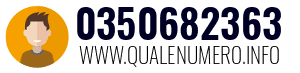 Numero di telefono 0350682363 0350682363