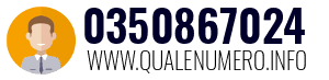 Numero di telefono 0350867024 0350867024
