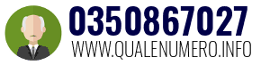Numero di telefono 0350867027 0350867027