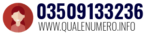 Numero di telefono 03509133236 03509133236