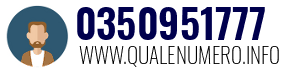 Numero di telefono 0350951777 0350951777
