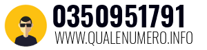 Numero di telefono 0350951791 0350951791