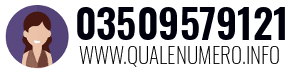 Numero di telefono 03509579121 03509579121