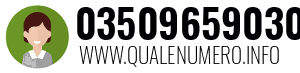 Numero di telefono 03509659030 03509659030