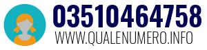 Numero di telefono 03510464758 03510464758