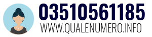Numero di telefono 03510561185 03510561185