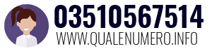 Numero di telefono 03510567514 03510567514