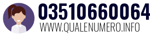 Numero di telefono 03510660064 03510660064