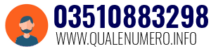 Numero di telefono 03510883298 03510883298