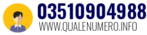 Numero di telefono 03510904988 03510904988
