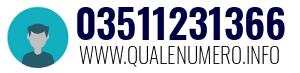 Numero di telefono 03511231366 03511231366