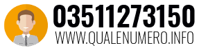 Numero di telefono 03511273150 03511273150