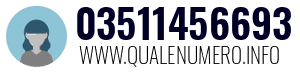 Numero di telefono 03511456693 03511456693