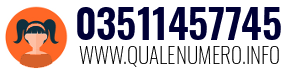Numero di telefono 03511457745 03511457745