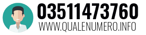 Numero di telefono 03511473760 03511473760
