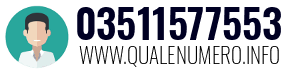 Numero di telefono 03511577553 03511577553