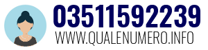 Numero di telefono 03511592239 03511592239
