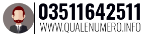 Numero di telefono 03511642511 03511642511