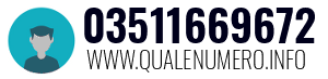 Numero di telefono 03511669672 03511669672