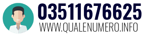 Numero di telefono 03511676625 03511676625