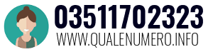 Numero di telefono 03511702323 03511702323