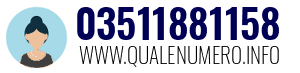 Numero di telefono 03511881158 03511881158