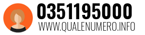 Numero di telefono 0351195000 0351195000