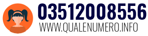 Numero di telefono 03512008556 03512008556
